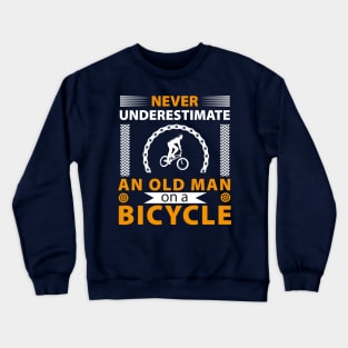 Bicycle. Grandparents Day Crewneck Sweatshirt